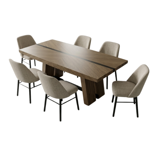 Comedor Attie con 6 sillas