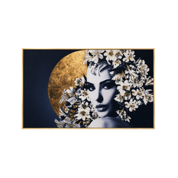 Cuadro Curry con Marco Dorado