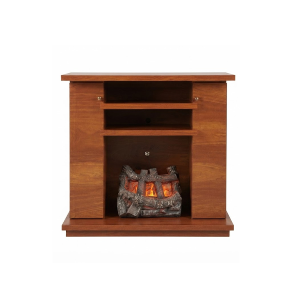 Porta Tv con chimenea