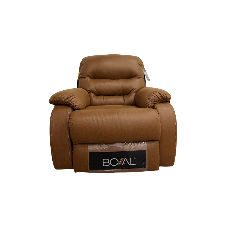 Sillon Reclinable eléctrico mod Golf tela cerd camel
