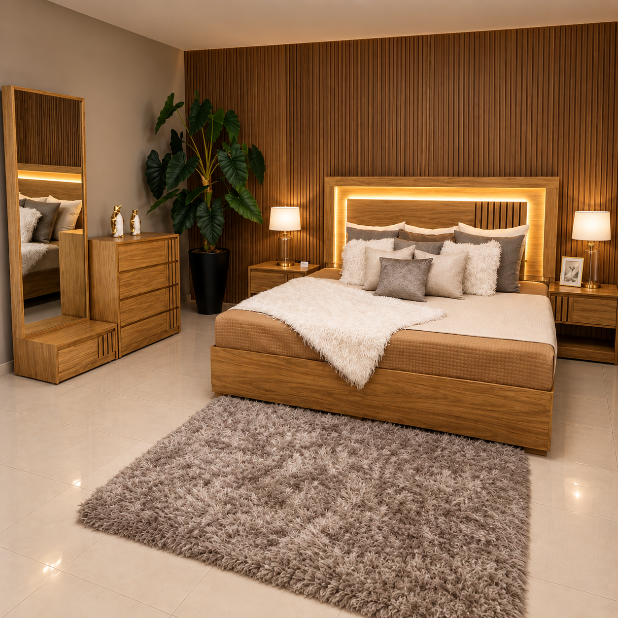 Recamara Qatar King size